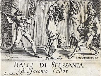 JACQUES CALLOT Balli de Sfessania.